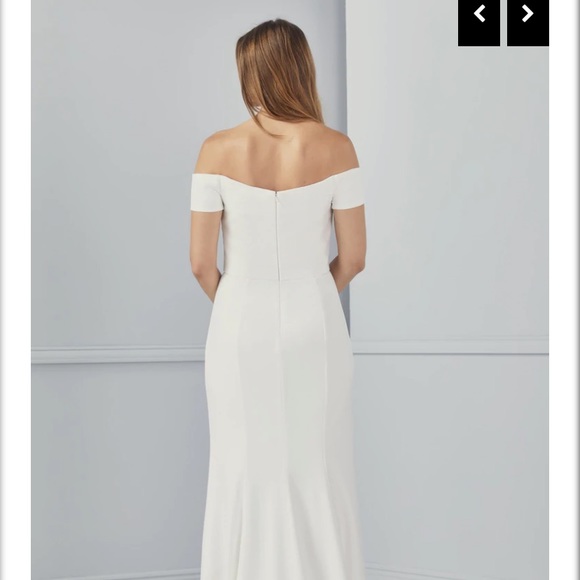 BRIDESMAID DRESS AMSALE- Eden style in Mauve - Picture 5 of 6